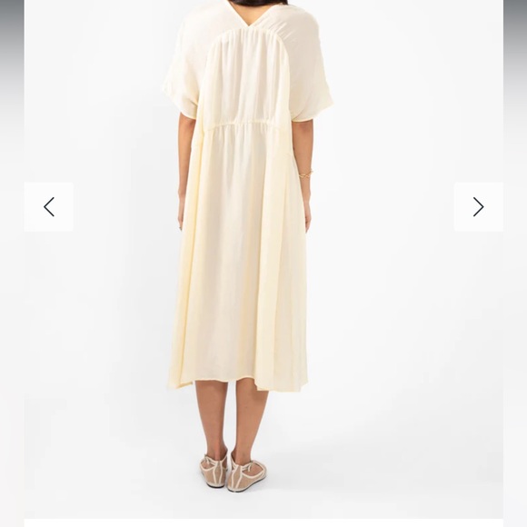 Atelier Delphine Lihue Dress Cream XS/S NWT - Picture 2 of 6